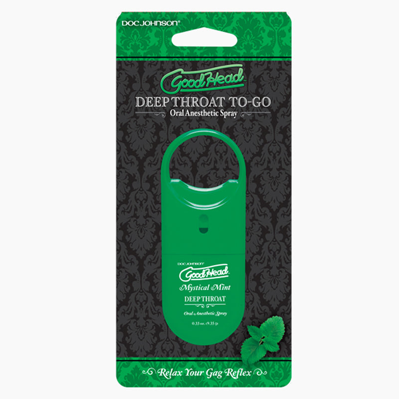 Goodhead to Go - Deep Throat Spray .33oz. Mystical Mint