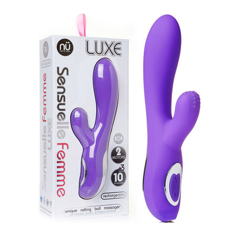 Sensuelle Femme Luxe 10 Fun Rabbit Massager Purple