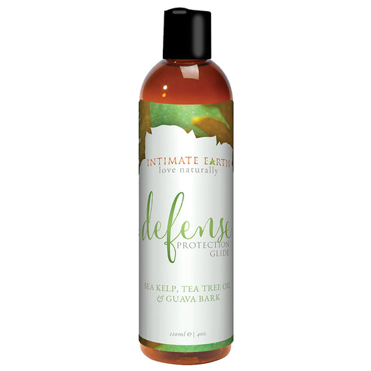 Intimate Earth Defense Protection Glide con algas marinas, aceite de árbol de té y corteza de guayaba, 4 oz.