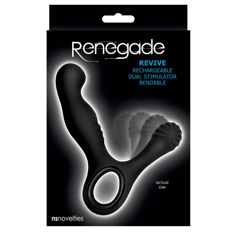 Renegade Revive Rechargeable Bendable Dual Stimulator