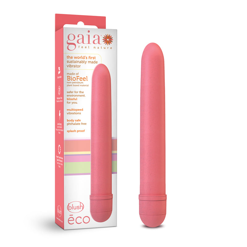 Vibrador Blush Gaia Eco Slimline Coral