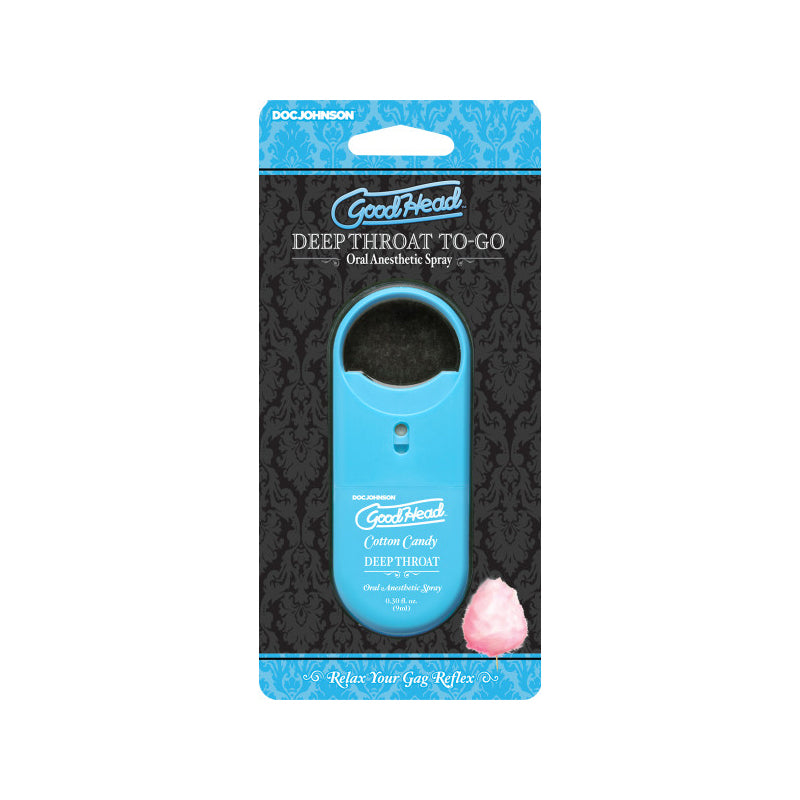 GoodHead - Deep Throat Spray To-Go - Cotton Candy - 0.30 fl. oz.