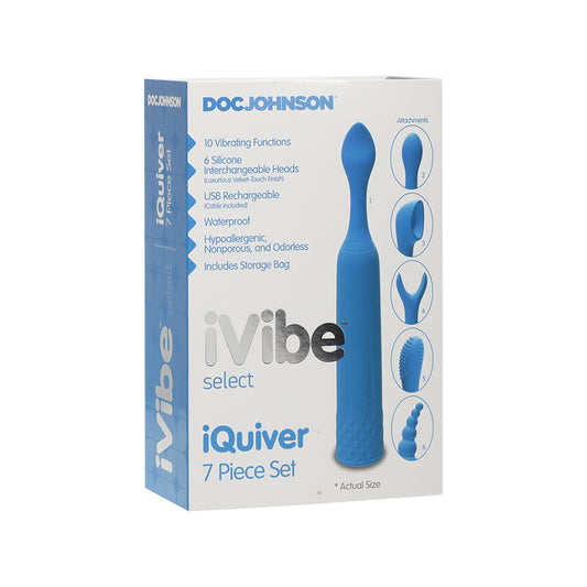 iVibe Select - iQuiver - 7 Piece Set Periwinkle Blue