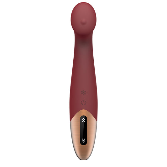 Tethys Touch Panel G-Spot Vibrator Wine Red