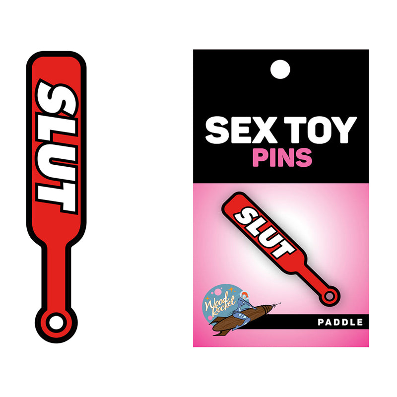 Sex Toy Pin Paddle Slut