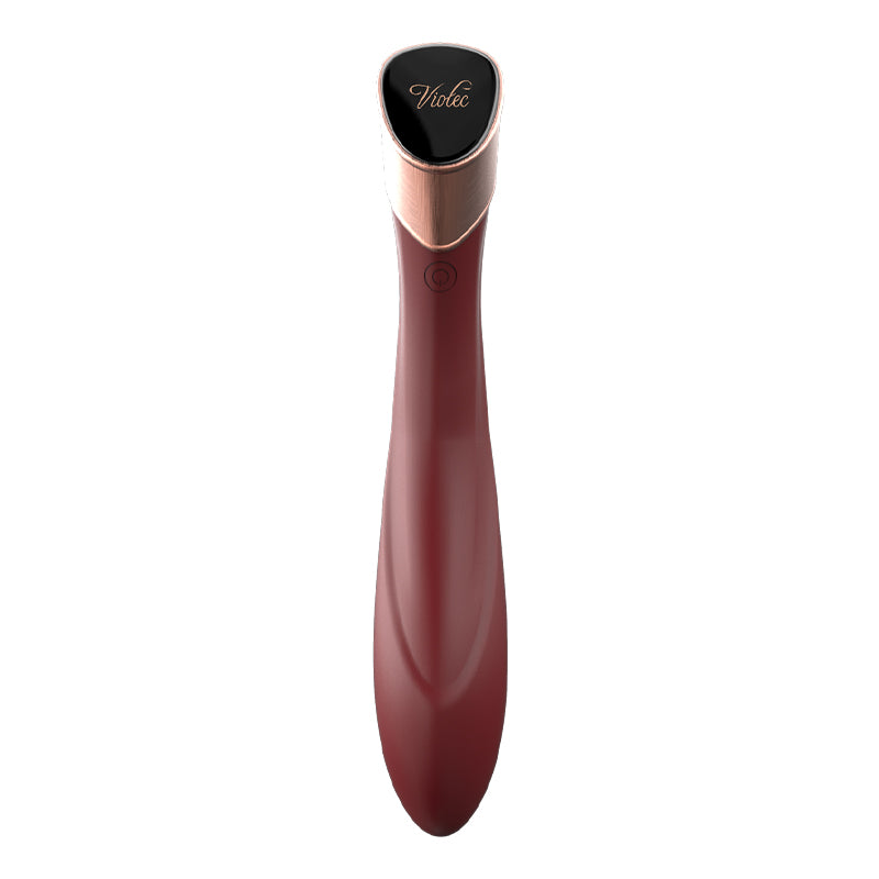 Manto Touch Panel G-Spot Vibrator Wine Red