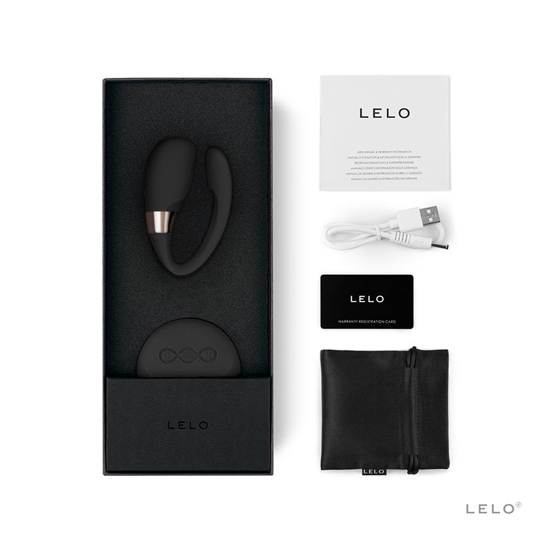 LELO TIANI 3 Rechargeable Dual Stimulation Couples Vibrator With Remote Black