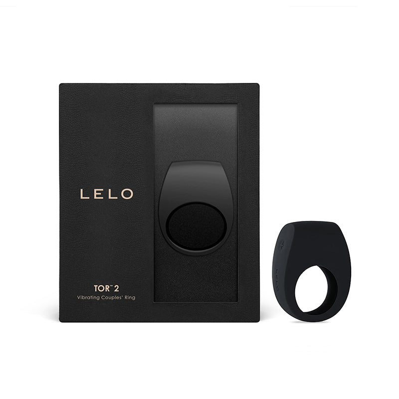 LELO TOR 2 Rechargeable Vibrating Cockring Black