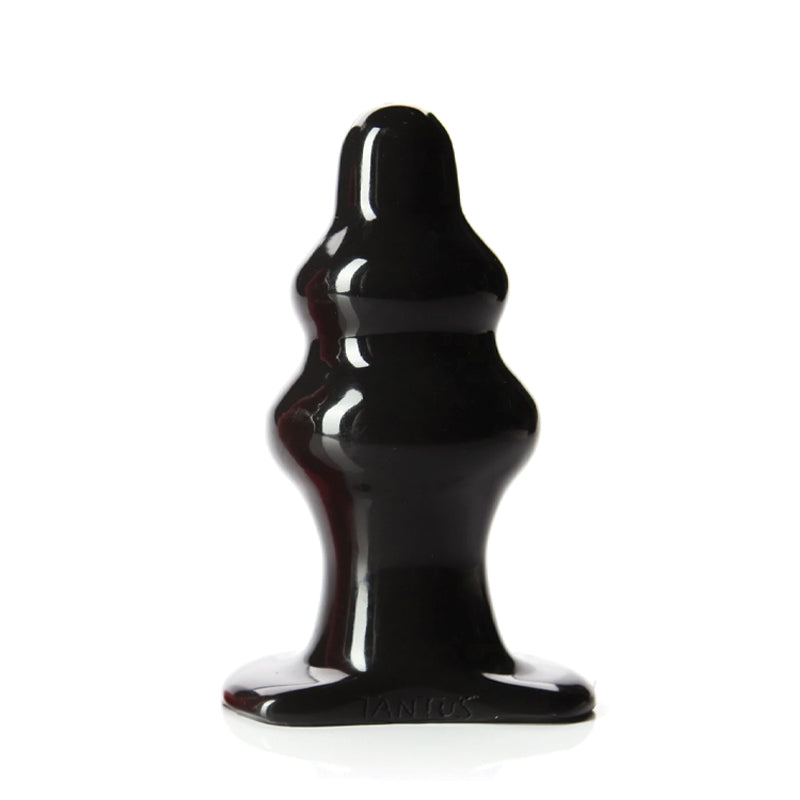 Tantus Severin Medium Anal Plug Onyx (Bag)