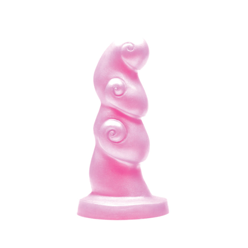 Tantus Hookah Textured Dildo Bubble Gum (Bag)