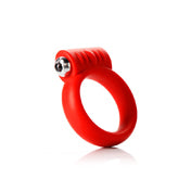 Tantus Vibrating C-Ring 2 in. Red