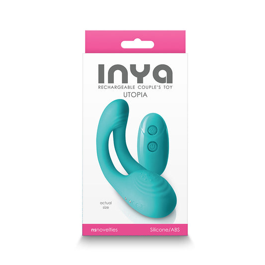 INYA Utopia Rechargeable Couple's Toy Teal