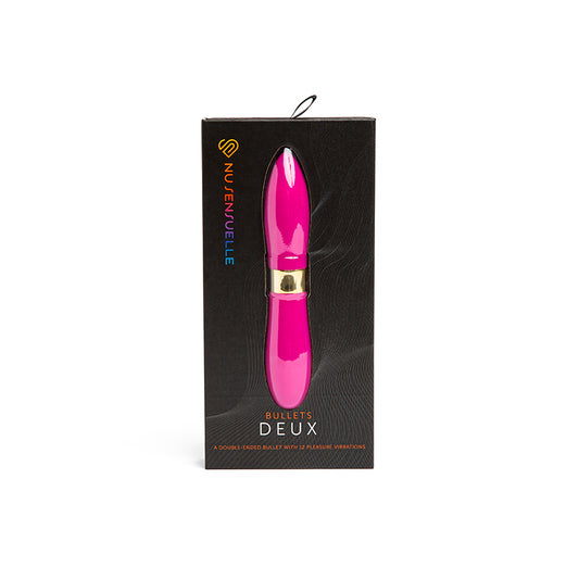 Sensuelle Double-Ended Deux Bullet Magenta