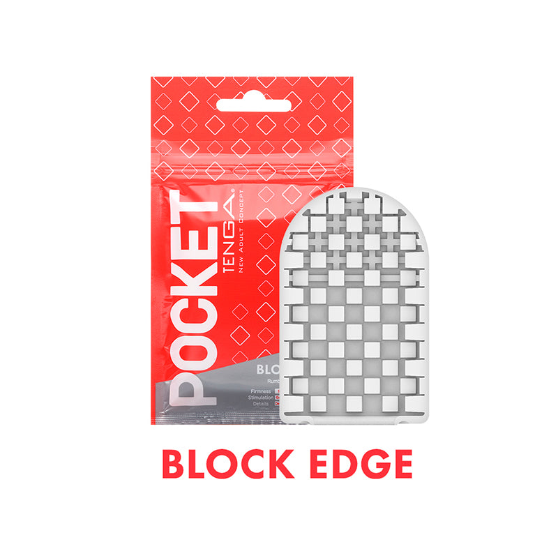 Tenga Pocket Masturbator Sleeve Block Edge