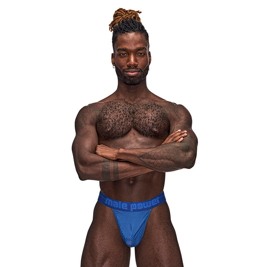 Male Power Sexagon Micro V Thong Royal S/M