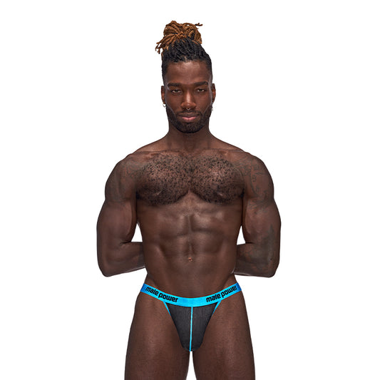 Male Power Casanova Uplift Thong Black L/XL