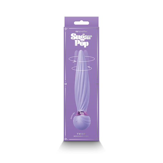 Sugar Pop Twist Gyrating Bendable Vibe Purple