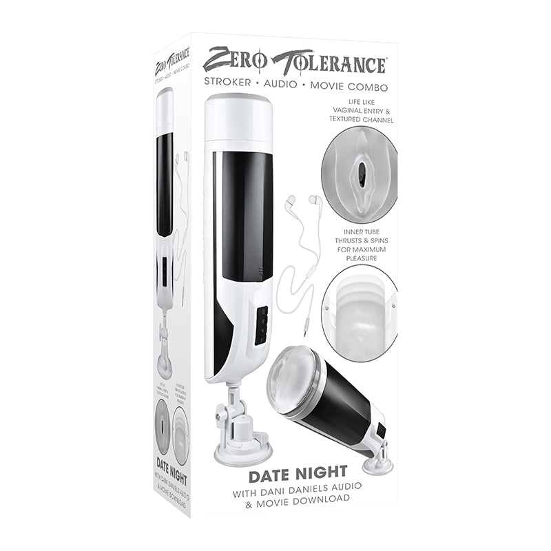 Zero Tolerance Date Night Rechargeable Thrusting Rotating Stroker with Dani Daniels Audio & Movie Download