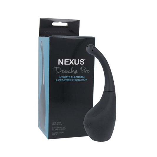 Ducha anal prostática Nexus Douche Pro, color negro