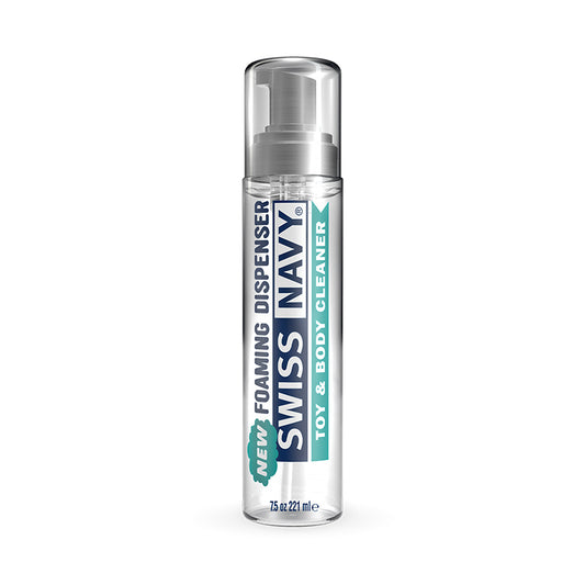 Limpiador espumoso para juguetes y cuerpo de Swiss Navy, 7 oz.