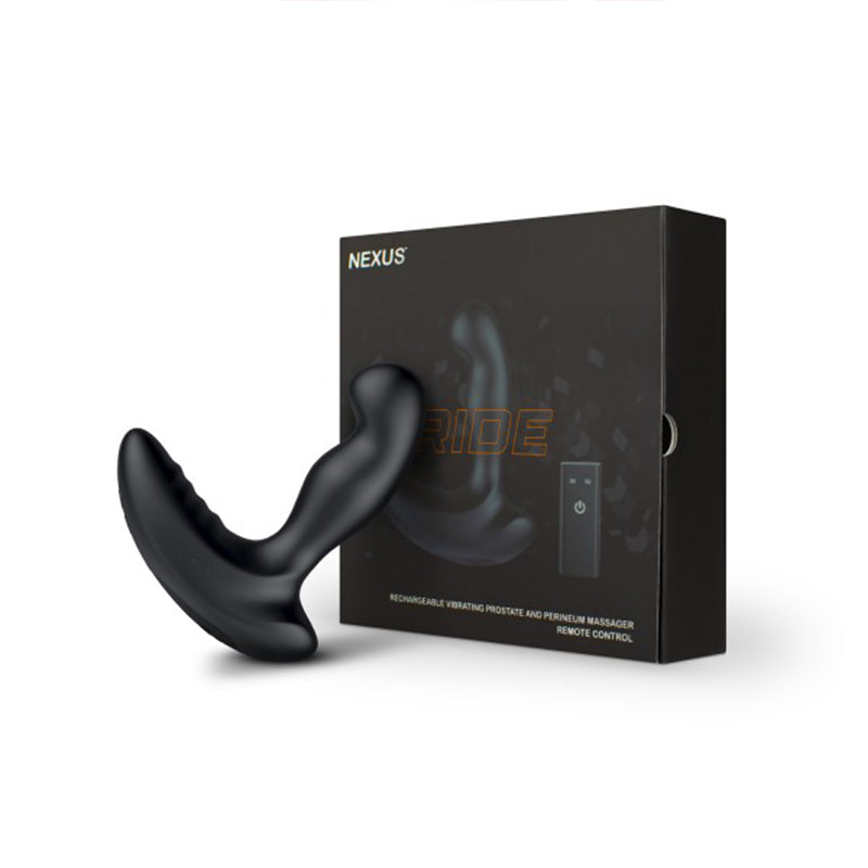 Nexus Ride Remote Control Prostate Dual Motor Vibrator Black