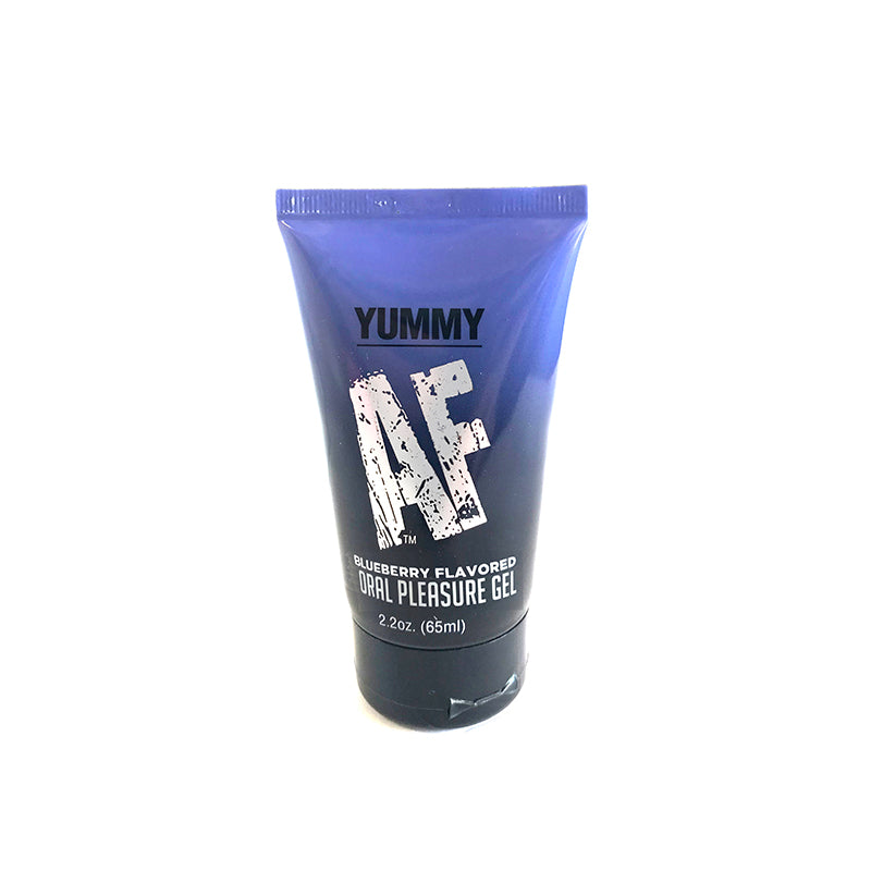 Yummy AF Blueberry Flavored Oral Pleasure Gel 2.2 oz.