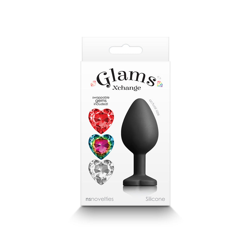 Glams Xchange Heart Anal Plug Medium