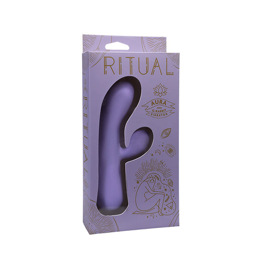 RITUAL Aura Rechargeable Silicone Rabbit Vibrator Lilac