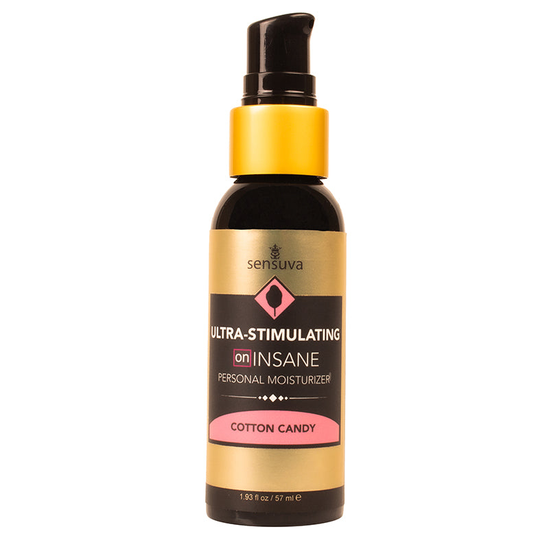 Sensuva Ultra-Stimulating ON Insane Personal Moisturizer Cotton Candy 2 oz.