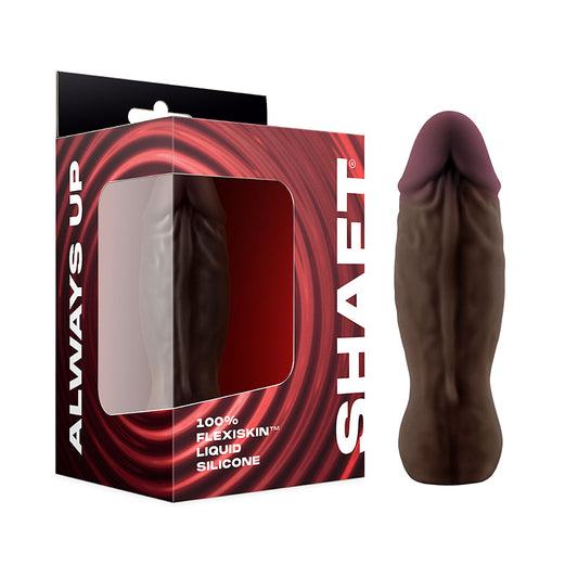 Shaft Bullet Rechargeable Realistic Silicone Mini Vibrator Mahogany