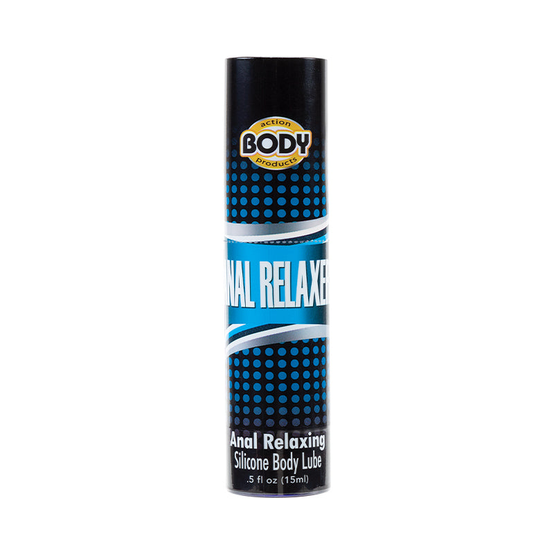 Body Action Anal Relaxer Silicone Lubricant .5oz Bottle