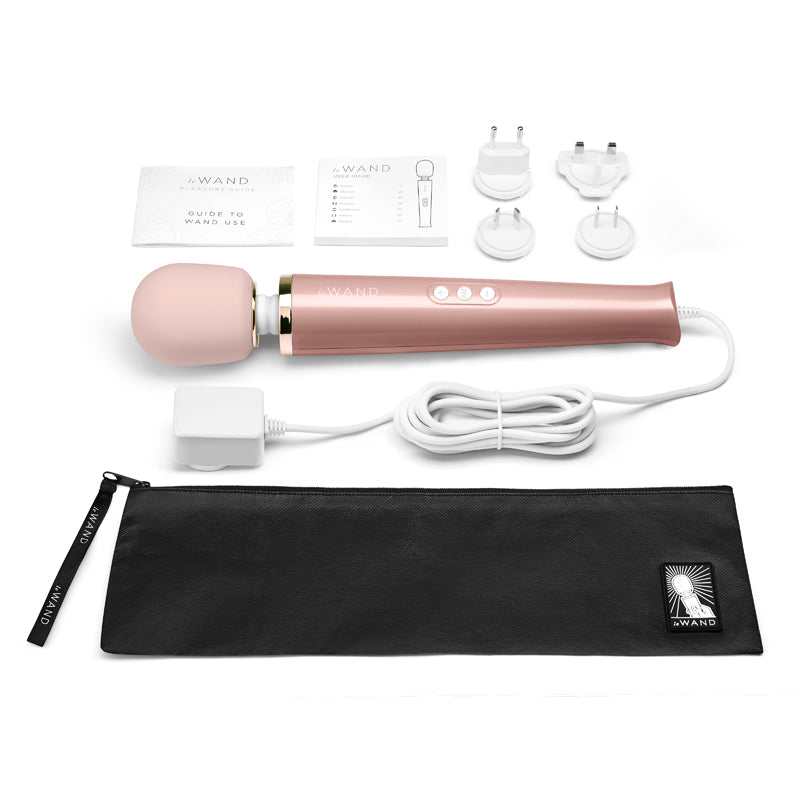 Le Wand Powerful Plug-In Vibrating Massager Rose Gold