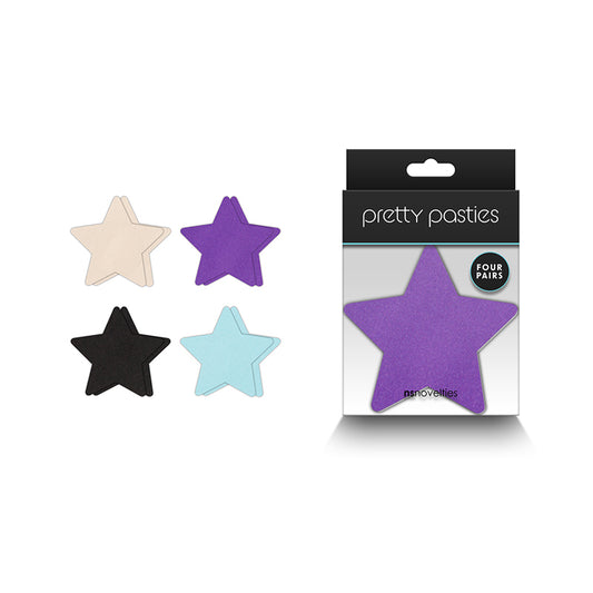 Pretty Pasties Star I Assorted 4 Pair