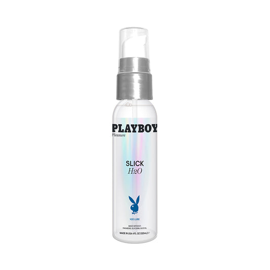 Playboy Slick H2O Water-Based Lubricant 4 oz.