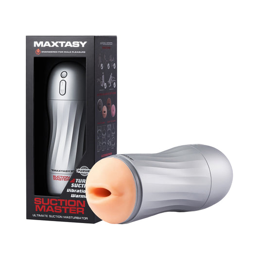 Maxtasy Suction Master Realistic With Remote Nude Plus