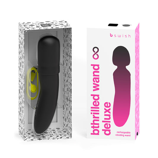 B Swish Bthrilled Premium Mini Wand Noir