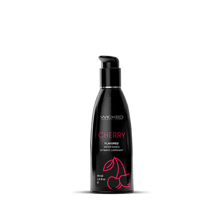 Wicked Aqua Cherry Water-Based Lubricant 2 oz.