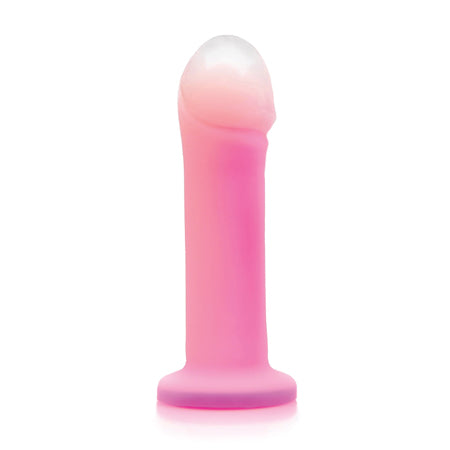 Tantus Duchess O2 Dual Density Vibrating Dildo Rose Quartz