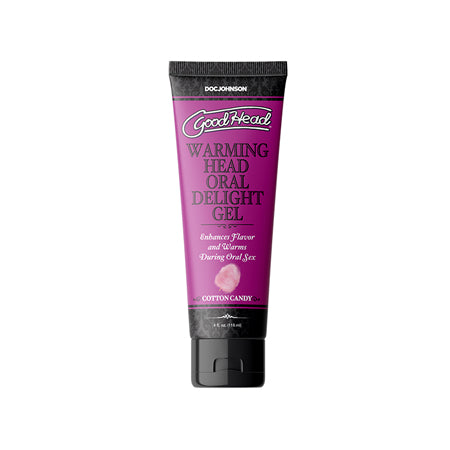 GoodHead Warming Head Oral Delight Gel Cotton Candy 4 oz.