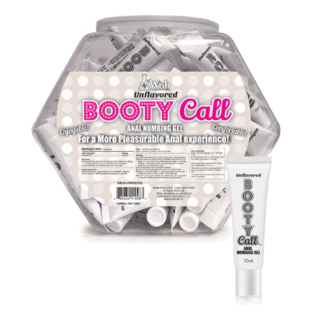 Bootycall Anal Numbing Gel Unflavored 65-Piece Fishbowl Display