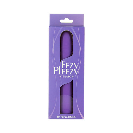 Simple & True Eezy Pleezy Classic Vibrator 7 in. Purple