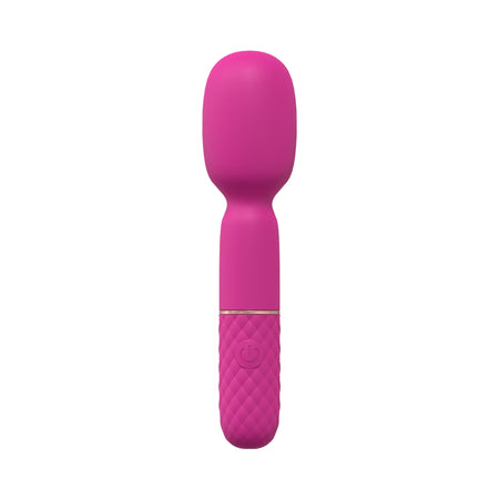 LoveLine Bella 10 Speed Vibrating Mini-Wand Silicone Rechargeable Waterproof Pink