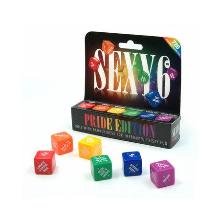 Sexy 6 Pride Edition Dice Game